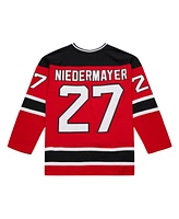 Mitchell & Ness Men's Scott Niedermayer Red New Jersey Devils Big Tall 1999/00 Blue Line 2.0