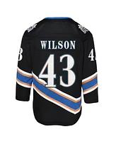 Outerstuff Big Boys and Girls Tom Wilson Black Washington Capitals Alternate 50th Anniversary Premier Player Jersey