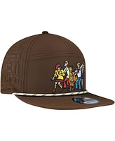 New Era Men's Brown Scooby-Doo Rope Trucker 9FIFTY Adjustable Hat