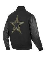 Pro Standard Men's Black Dallas Cowboys Full-Zip Varsity Jacket