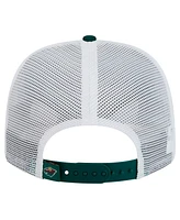 New Era Men's Green Minnesota Wild Core Trucker 9SEVENTY Stretch-Snap Hat