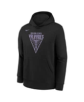 Nike Big Boys and Girls Black Golden State Valkyries Primary Logo Pullover Hoodie