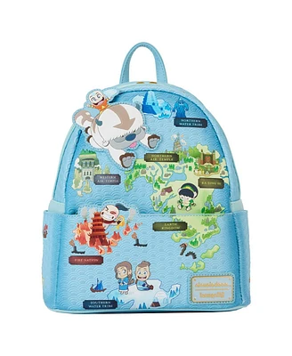 Loungefly Avatar: The Last Airbender Map Mini Backpack