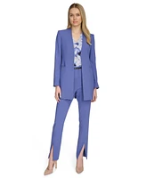 Calvin Klein Women's Lux Open-Front Blazer