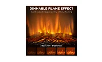 Slickblue Electric Fireplace Heater for Stylish and Functional Home Decor