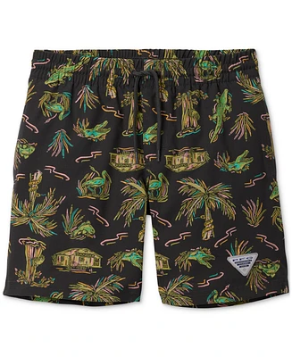 Columbia Big Boys Pfg Rambler Printed Water Swim Shorts