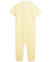 Polo Ralph Lauren Baby Collared Mesh Coverall