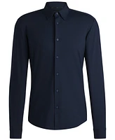 Boss by Hugo Men's Slim-Fit Performance-Stretch Shirt