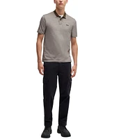 Boss by Hugo Men's Oxford Pique Logo Polo