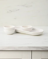 Fiesta White 4 Pc. Condiment Set