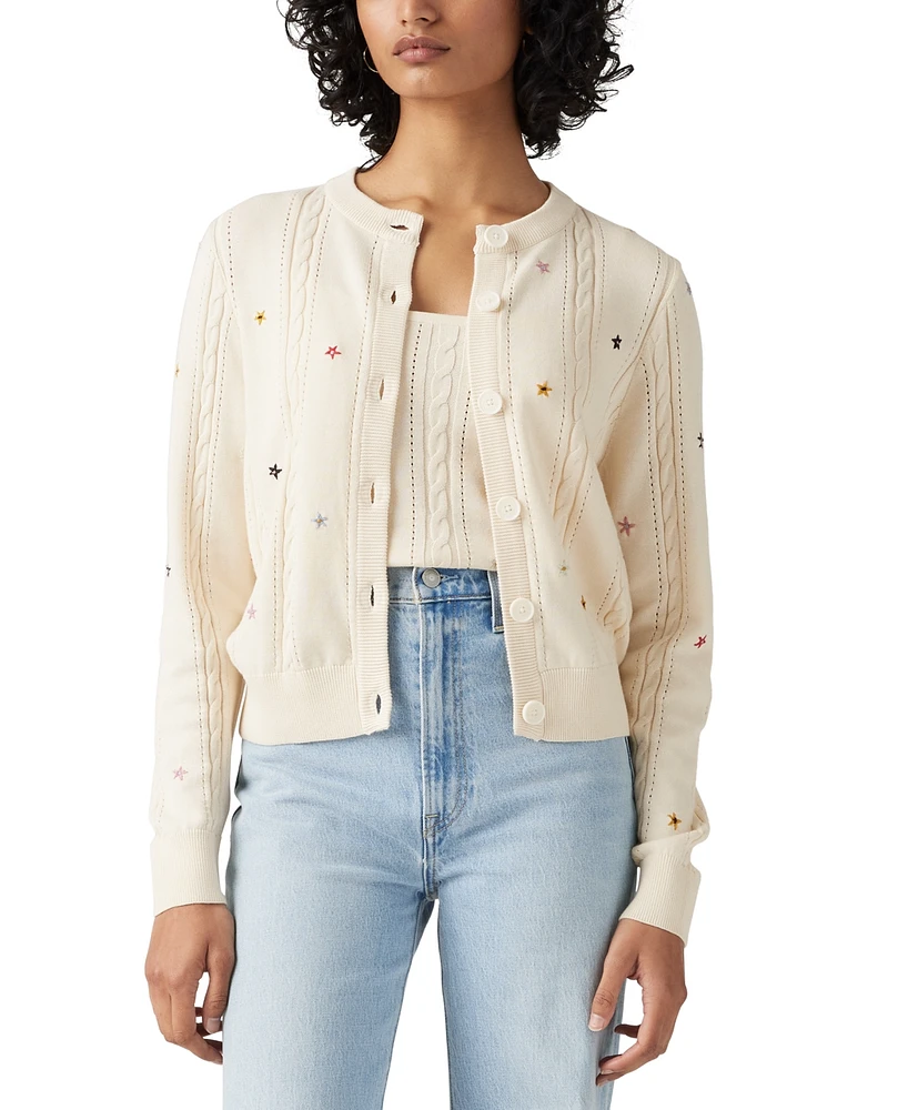 Levi's Premium Women's Marais Embroidered Cardigan