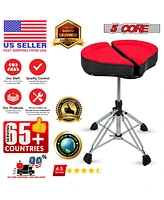 5 Core Drum Throne Sponge Padded Guitar Stool Drummer Seat for Adults & Kids