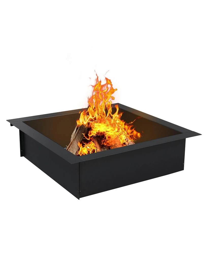 Slickblue Square Fire Pit Ring