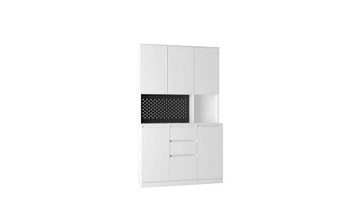 Slickblue Spacious Kitchen Pantry Cabinet for Organized and Efficient Storage