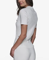 Karl Lagerfeld Paris Women's Knit Polo