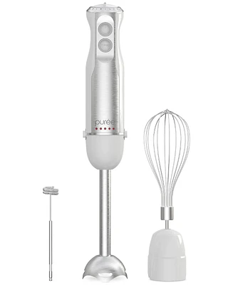 Tzumi Puree Stainless Steel Blade 3-Pc. Immersion Blender