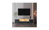 Slickblue Modern Fashion Tv Stand for Stylish Living Room Storage and Organization