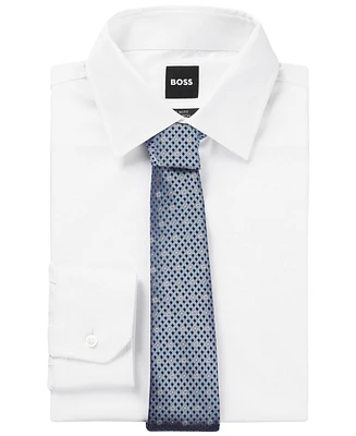Boss by Hugo Boss Men's Silk Jacquard Double D Monogram Tie