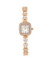 Danecraft Women's 18K Fine Rose Gold Plated Analog Watch