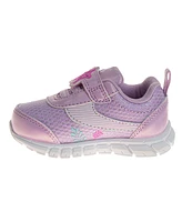 Disney Infant and Toddler Girls the Little Mermaid Hook Loop Sneakers