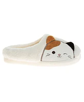 Squishmallows Little and Big Girls Cameron the Cat House Slippers