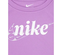 Nike Toddler Girls Essentials Tempo T-Shirt & Shorts Set