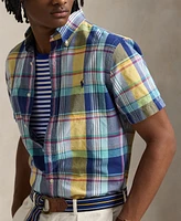 Polo Ralph Lauren Men's Classic-Fit Yarn-Dyed Plaid Cotton Oxford Button-Down Shirt