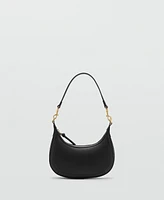 Mango Women's Leather-Effect Crossbody Bag