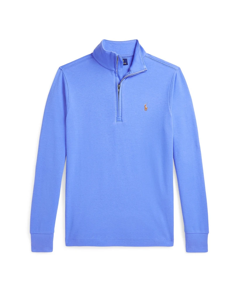 Polo Ralph Lauren Big Boys Interlock Quarter-Zip Pullover