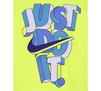 Nike Toddler and Little Boys Dri-fit Icon Just Do It Crewneck T-Shirt