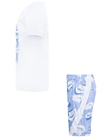 Nike Sportswear Little Boys 2-Piece T-Shirt & Mesh Shorts Set