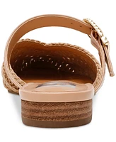 Dv Dolce Vita Women's Domain Raffia Woven Flat Mules