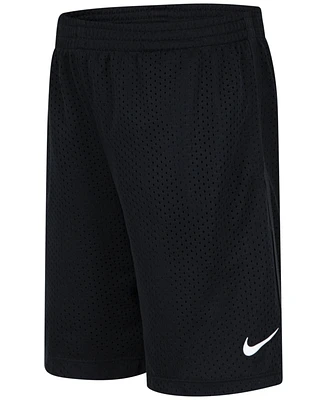 Nike Little Boys Dri-fit Logo Mesh Pull-On Shorts