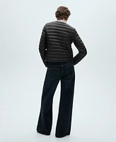 Mango Women's Pocket Quilted Jacket
