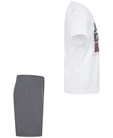 Nike Little Boys "On The Move" Logo T-Shirt & Shorts Set