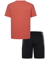 Nike Sportswear Little Boys "On The Move" Logo T-Shirt & Shorts Set