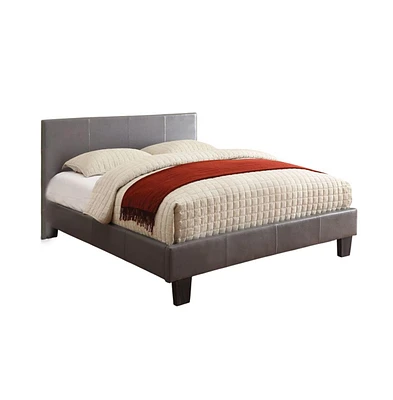 Slickblue Upholstered Platform Bed with Headboard for Stylish Bedroom Design