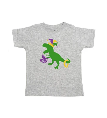 Sweet Wink Baby Boys Mardi Gras Dino Short Sleeve T-Shirt