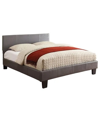 Slickblue Upholstered Platform Bed with Headboard for Stylish Bedroom Design