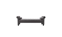 Slickblue Stylish Sofa Bench for Living Room Seating and Storage