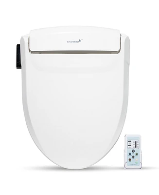 SmartBidet Sb-1000WE Electric Bidet Toilet Seat for Elongated Toilets with Wireless Remote Control in White