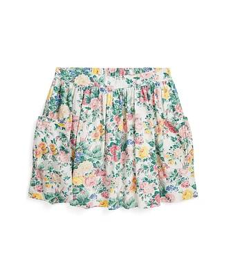 Polo Ralph Lauren Big Girls Floral Cotton Skirt