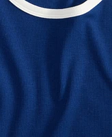 On 34th Women's Tipped Crewneck Short-Sleeve T-Shirt, Exclusively at Macy's