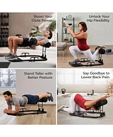 LifePro GluteBlast Hip Thrust Machine - Premium Home Gym Equipment for Glutes, Hips & Thighs