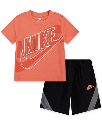 Nike Sportswear Toddler Boys "On The Move" T-Shirt & Shorts Set