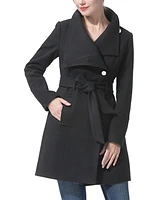 kimi + kai Women's Andie Wool Blend Hooded Coat