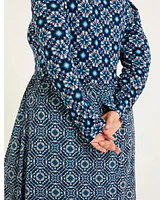 FatFace Plus Fia Batik Midi Dress