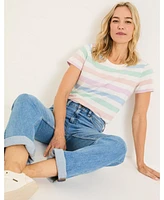 FatFace Women's Womens's Natalie Stripe Tee