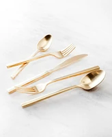 Fortessa Arezzo Brushed Gold 5pc Place Setting
