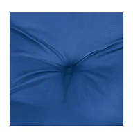 Chair Cushions 4 pcs Blue 19.7"x19.7"x2.8" Oxford Fabric